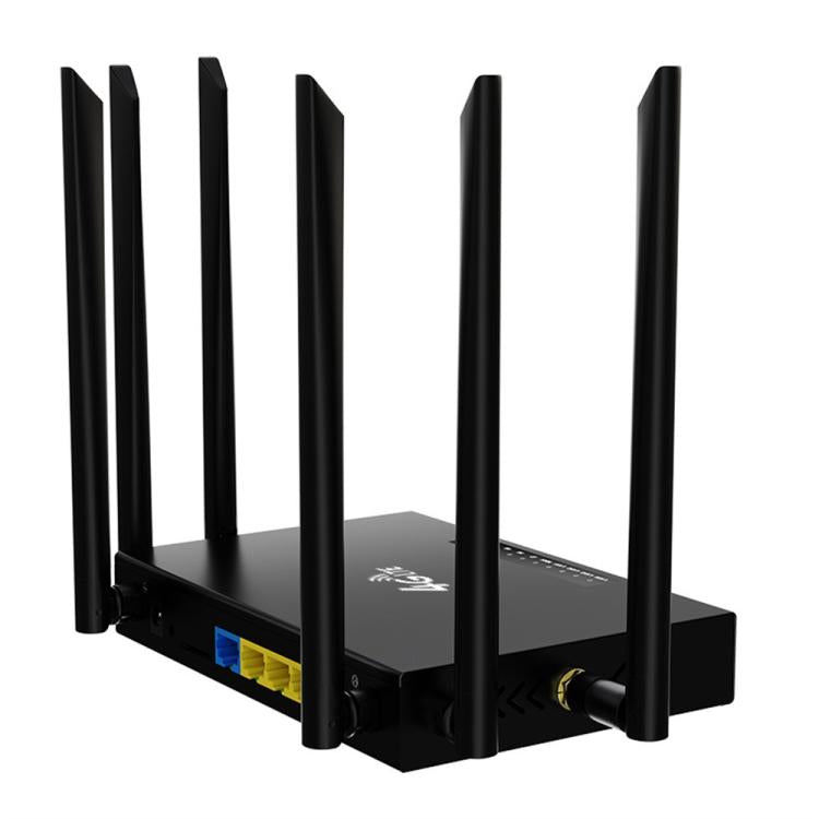 ED128-L 300Mbps Wireless WiFi Home Office SIM Card American Version 4G LTE Industrial Router, US Plug, EU Plug