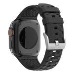 Dây đồng hồ silicone hai màu họa tiết lốp xe, Dành cho Apple Watch 46mm / 49mm / 45mm / 44mm, Dành cho Apple Watch 42mm / 41mm / 40mm / 38mm