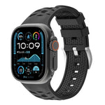Dây đồng hồ silicone hai màu họa tiết lốp xe, Dành cho Apple Watch 46mm / 49mm / 45mm / 44mm, Dành cho Apple Watch 42mm / 41mm / 40mm / 38mm