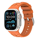 Dây đồng hồ silicone hai màu họa tiết lốp xe, Dành cho Apple Watch 46mm / 49mm / 45mm / 44mm, Dành cho Apple Watch 42mm / 41mm / 40mm / 38mm