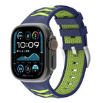 Dây đồng hồ silicone hai màu họa tiết lốp xe, Dành cho Apple Watch 46mm / 49mm / 45mm / 44mm, Dành cho Apple Watch 42mm / 41mm / 40mm / 38mm