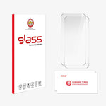 2 miếng keo dày ENKAY không viền trắng, kính cường lực nhôm-silicon 9H viền cong lớn, dành cho iPhone 17 Pro Max, iPhone 17 Pro, iPhone 17, iPhone Air