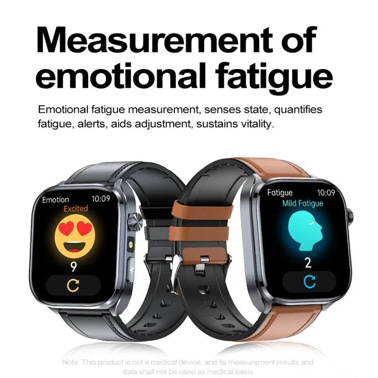 Đồng hồ thông minh màn hình màu ET572 2.0 inch dây silicone, hỗ trợ theo dõi sức khỏe / ECG