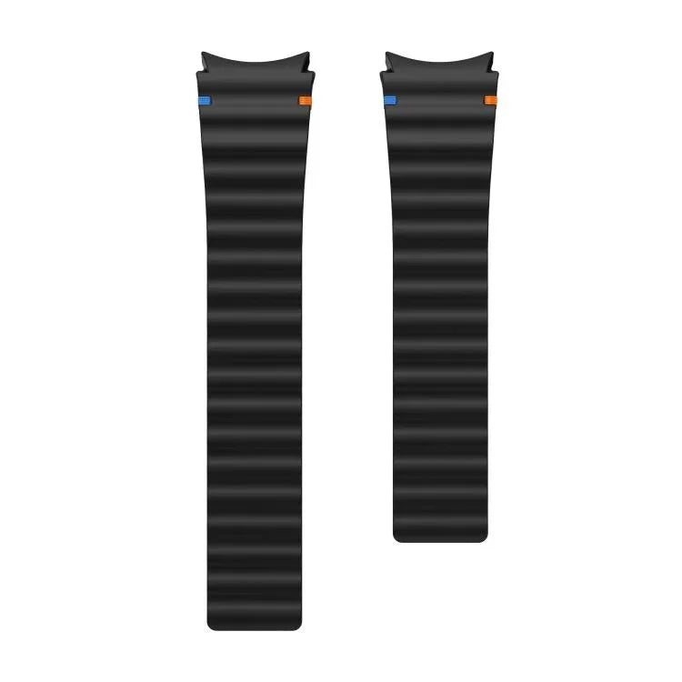 Dây Đeo Đồng Hồ Silicone Khóa Nam Châm Khâu Hạt Sóng, Dành Cho Samsung Galaxy Watch 7 / 6 / 5 / 4