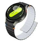 Dây Đeo Đồng Hồ Silicone Khóa Nam Châm Khâu Hạt Sóng, Dành Cho Samsung Galaxy Watch 7 / 6 / 5 / 4