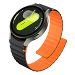 Dây Đeo Đồng Hồ Silicone Khóa Nam Châm Khâu Hạt Sóng, Dành Cho Samsung Galaxy Watch 7 / 6 / 5 / 4