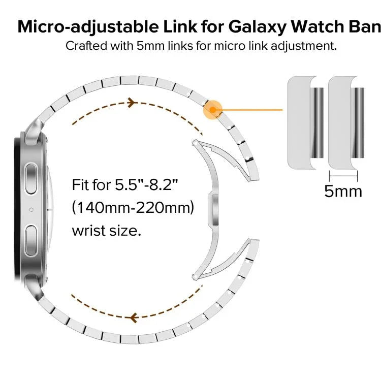 Dây Đồng Hồ Hợp Kim Titanium Khóa Bướm One Beads, Dành Cho Samsung Galaxy Watch8 / Watch8 Classic