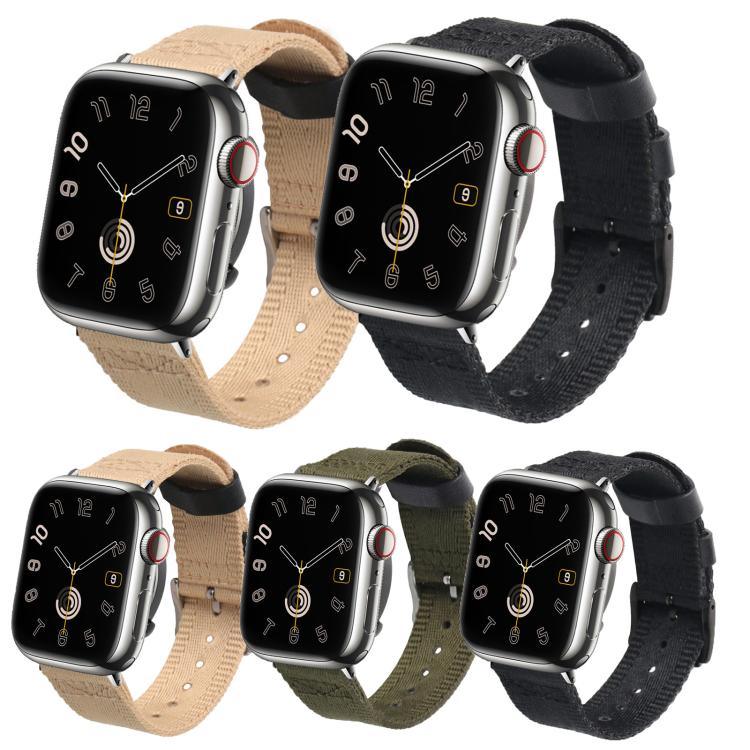 Dây đồng hồ nylon dệt vải bố khóa tháo nhanh, Dành cho Apple Watch 46mm / 49mm / 45mm / 44mm, Dành cho Apple Watch 42mm / 41mm / 40mm / 38mm