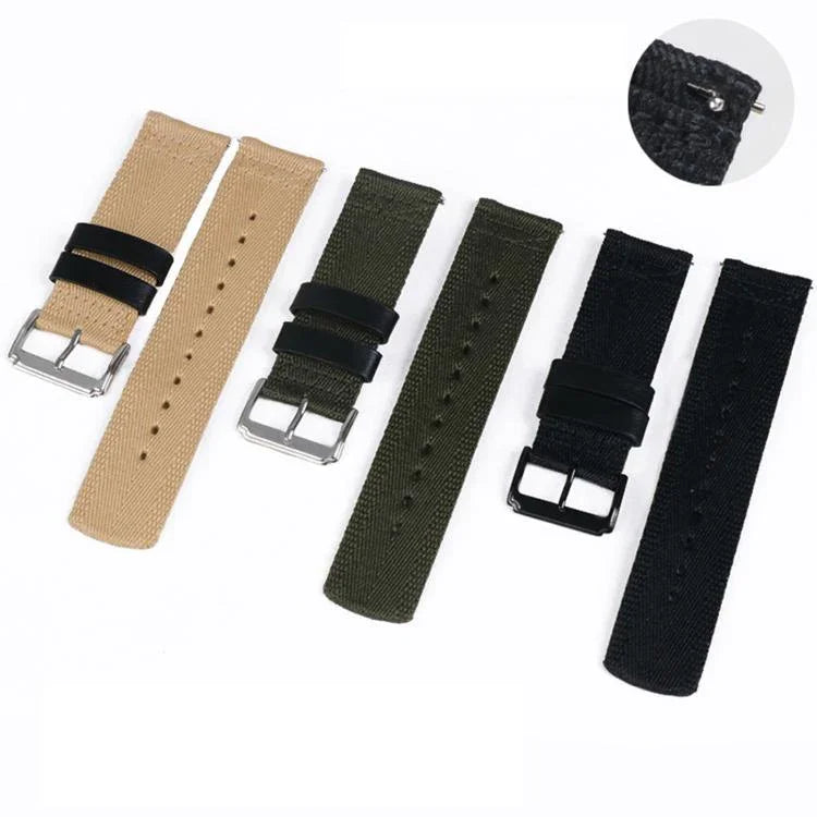 Dây đồng hồ nylon dệt vải bố khóa tháo nhanh, Dành cho Apple Watch 46mm / 49mm / 45mm / 44mm, Dành cho Apple Watch 42mm / 41mm / 40mm / 38mm