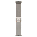 Dây đồng hồ thép không gỉ Milan lưới thô khóa kim loại, Dành cho Apple Watch 46mm / 49mm / 45mm / 44mm