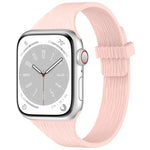 Dây đồng hồ silicone khóa nam châm eo nhỏ vân gỗ nước, Dành cho Apple Watch 46mm / 49mm / 45mm / 44mm, Dành cho Apple Watch 42mm / 41mm / 40mm / 38mm