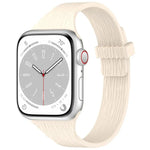 Dây đồng hồ silicone khóa nam châm eo nhỏ vân gỗ nước, Dành cho Apple Watch 46mm / 49mm / 45mm / 44mm, Dành cho Apple Watch 42mm / 41mm / 40mm / 38mm