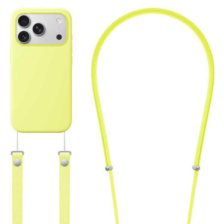 Ốp lưng silicone lỏng giả nylon đeo chéo có nam châm và hoạt hình pop-up, dành cho iPhone 17 Pro Max, iPhone 17 Pro, iPhone 17