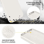 Ốp lưng silicone lỏng giả nylon đeo chéo có nam châm và hoạt hình pop-up, dành cho iPhone 17 Pro Max, iPhone 17 Pro, iPhone 17