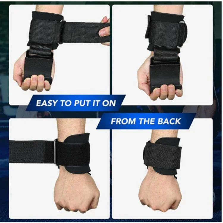1 đôi vòng đeo cổ tay hỗ trợ tấm thép tập thể dục