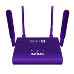 CPE907-E Eurasian Edition 150Mbps Download Speed 4 Antennas SIM Card Router 4G LTE WiFi Router, US Plug, EU Plug