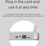 CPE907-E Eurasian Edition 150Mbps Download Speed 4 Antennas SIM Card Router 4G LTE WiFi Router, US Plug, EU Plug