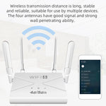 CPE907-E Eurasian Edition 150Mbps Download Speed 4 Antennas SIM Card Router 4G LTE WiFi Router, US Plug, EU Plug