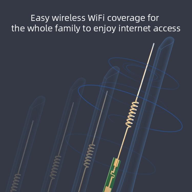 CPE907-E Eurasian Edition 150Mbps Download Speed 4 Antennas SIM Card Router 4G LTE WiFi Router, US Plug, EU Plug