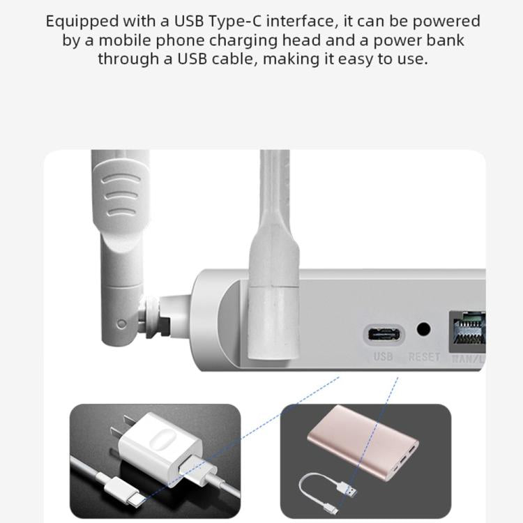 CPE907-E Eurasian Edition 150Mbps Download Speed 4 Antennas SIM Card Router 4G LTE WiFi Router, US Plug, EU Plug