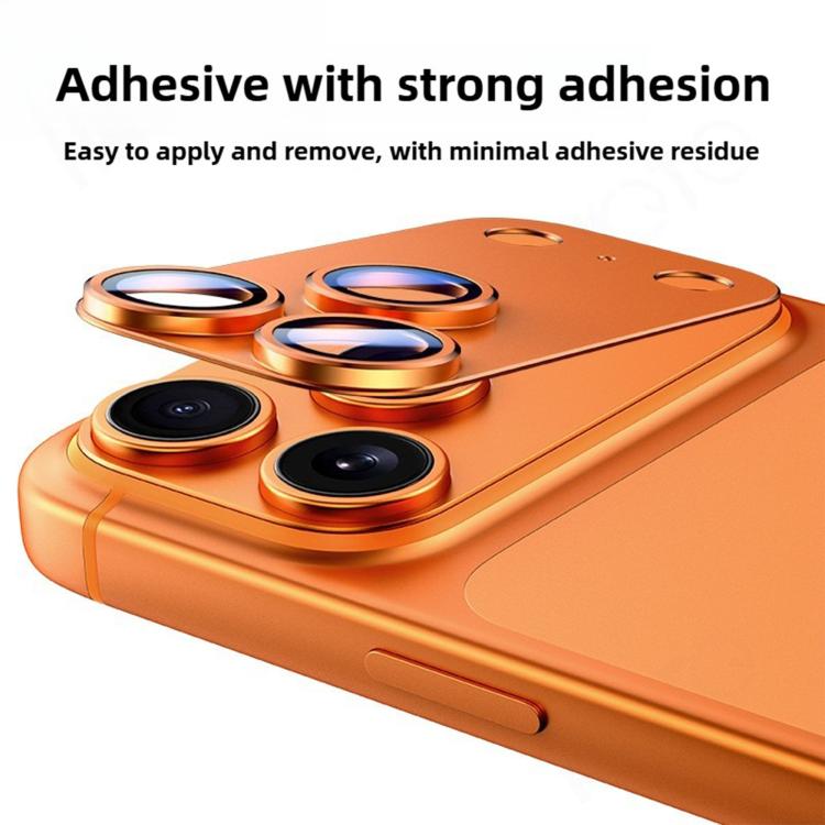 Miếng dán bảo vệ vòng kim loại toàn diện Kalebol Armor, dành cho iPhone 17 Pro Max, iPhone 17 Pro