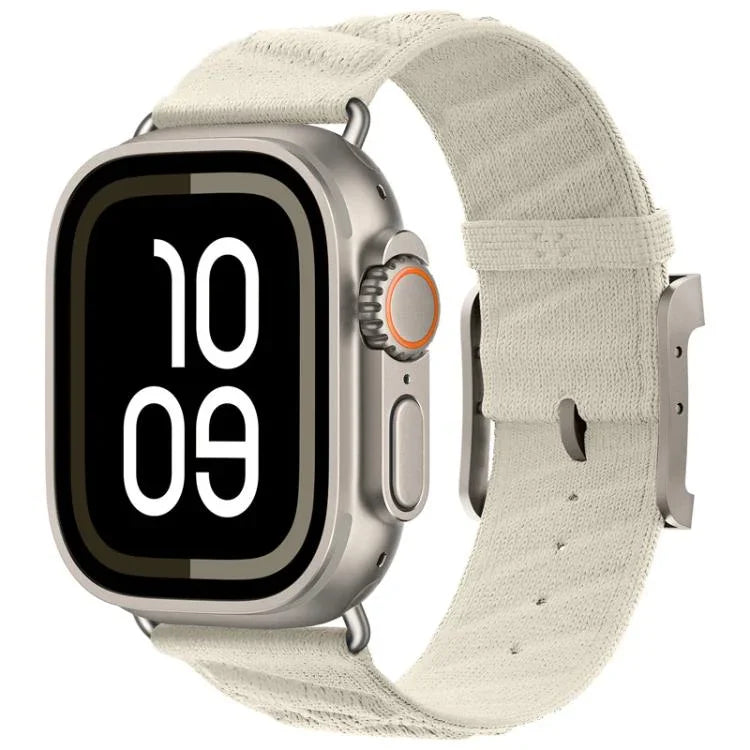 Dây đồng hồ nylon Twill kiểu H, Dành cho Apple Watch 46mm / 49mm / 45mm / 44mm, Dành cho Apple Watch 42mm / 41mm / 40mm / 38mm