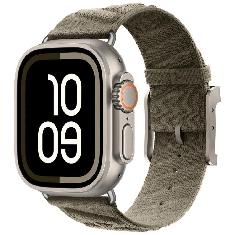 Dây đồng hồ nylon Twill kiểu H, Dành cho Apple Watch 46mm / 49mm / 45mm / 44mm, Dành cho Apple Watch 42mm / 41mm / 40mm / 38mm