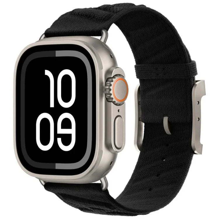 Dây đồng hồ nylon Twill kiểu H, Dành cho Apple Watch 46mm / 49mm / 45mm / 44mm, Dành cho Apple Watch 42mm / 41mm / 40mm / 38mm