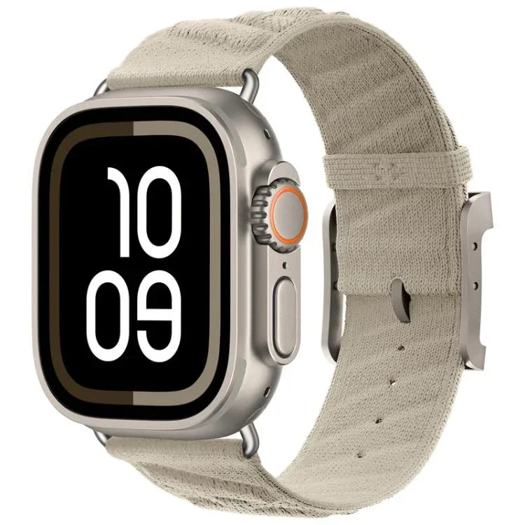 Dây đồng hồ nylon Twill kiểu H, Dành cho Apple Watch 46mm / 49mm / 45mm / 44mm, Dành cho Apple Watch 42mm / 41mm / 40mm / 38mm