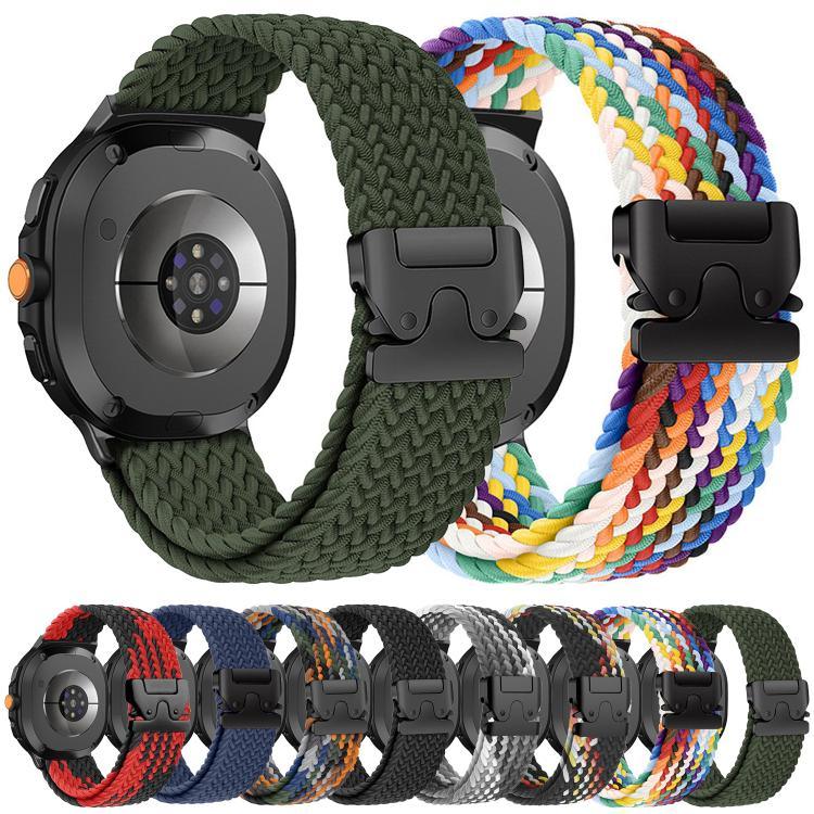Dây Đồng Hồ Nylon Dệt Co Giãn Khóa Dù, Dành Cho Samsung Galaxy Watch8 / Watch8 Classic