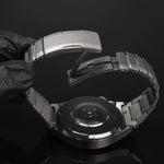 Dây Đồng Hồ Thép Không Gỉ Khóa Bướm Giải Phóng Nhanh Cong, Dành Cho Samsung Galaxy Watch Ultra 47mm / Ultra 2025, Dành Cho Samsung Galaxy Watch8 / Watch8 Classic