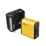 TE-PD43 Sạc đa cổng Type-C x 3, USB-A x 2 cho điện thoại / máy tính bảng, phích cắm US, phích cắm US