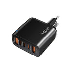 TE-PD43 Sạc đa cổng Type-C x 3, USB-A x 2 cho điện thoại / máy tính bảng, phích cắm EU, phích cắm EU