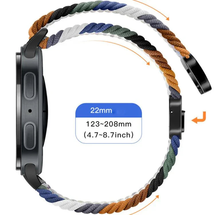 Dây Đồng Hồ Nylon Dệt Co Giãn Khóa Nam Châm, Dành Cho Samsung Galaxy Watch8 / Watch8 Classic