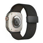 Dây đồng hồ nylon đàn hồi bốn sợi khóa nam châm một màu, Dành cho Apple Watch 46mm / 49mm / 45mm / 44mm, Dành cho Apple Watch 42mm / 41mm / 40mm / 38mm