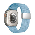 Dây đồng hồ nylon đàn hồi bốn sợi khóa nam châm một màu, Dành cho Apple Watch 46mm / 49mm / 45mm / 44mm, Dành cho Apple Watch 42mm / 41mm / 40mm / 38mm