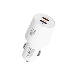 Sạc xe hơi sạc nhanh cổng đôi TE-P66 75W Type-C x 2 PD45W, TE-P66
