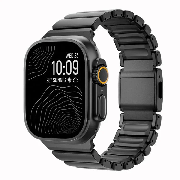 Dây đồng hồ kim loại titan khóa nam châm Norman, Dành cho Apple Watch 46mm / 49mm / 45mm / 44mm