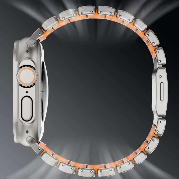 Dây đồng hồ kim loại titan khóa nam châm Norman, Dành cho Apple Watch 46mm / 49mm / 45mm / 44mm