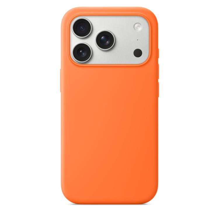 Ốp lưng điện thoại silicone lỏng có lỗ dây đeo chính hãng, dành cho iPhone 17 Pro Max, iPhone 17 Pro, iPhone 17