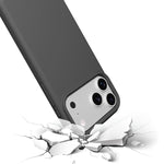 Ốp lưng điện thoại silicone lỏng có lỗ dây đeo chính hãng, dành cho iPhone 17 Pro Max, iPhone 17 Pro, iPhone 17