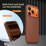 Ốp lưng điện thoại TPU MagSafe dán bên cạnh vải công nghệ chính hãng có nút camera AI, dành cho iPhone 17 Pro Max, iPhone 17 Pro