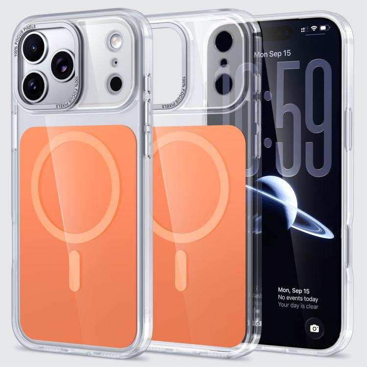 Ốp lưng điện thoại Kalebol trong suốt có nam châm MagSafe cảm giác da, dành cho iPhone 17 Pro Max, iPhone 17 Pro, iPhone 17, iPhone Air