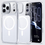Ốp lưng điện thoại Kalebol trong suốt có nam châm MagSafe cảm giác da, dành cho iPhone 17 Pro Max, iPhone 17 Pro, iPhone 17, iPhone Air