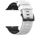 Dây đồng hồ silicone thoáng khí họa tiết caro, Dành cho Apple Watch 46mm / 49mm / 45mm / 44mm