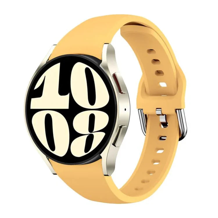 Dây đồng hồ silicone mảnh, Dành cho Samsung Galaxy Watch FE / 7 / 6 / 5 / 4