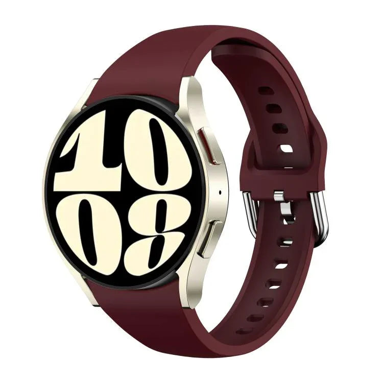 Dây đồng hồ silicone mảnh, Dành cho Samsung Galaxy Watch FE / 7 / 6 / 5 / 4