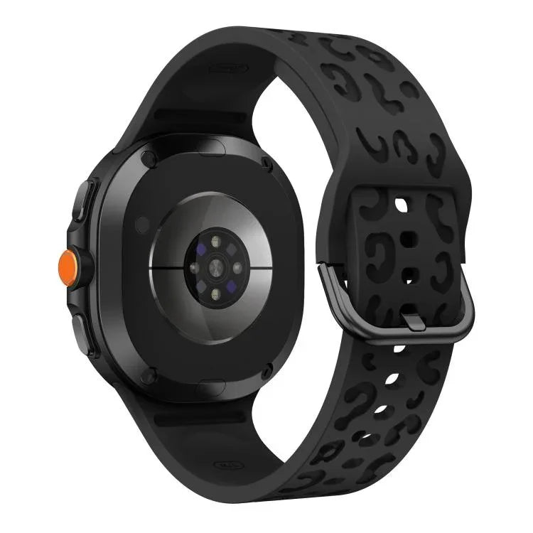 Dây đồng hồ silicone họa tiết báo, Dành cho Samsung Galaxy Watch8 / Watch8 Classic