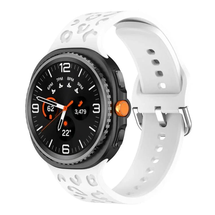 Dây đồng hồ silicone họa tiết báo, Dành cho Samsung Galaxy Watch8 / Watch8 Classic