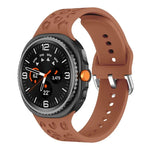 Dây đồng hồ silicone họa tiết báo, Dành cho Samsung Galaxy Watch8 / Watch8 Classic